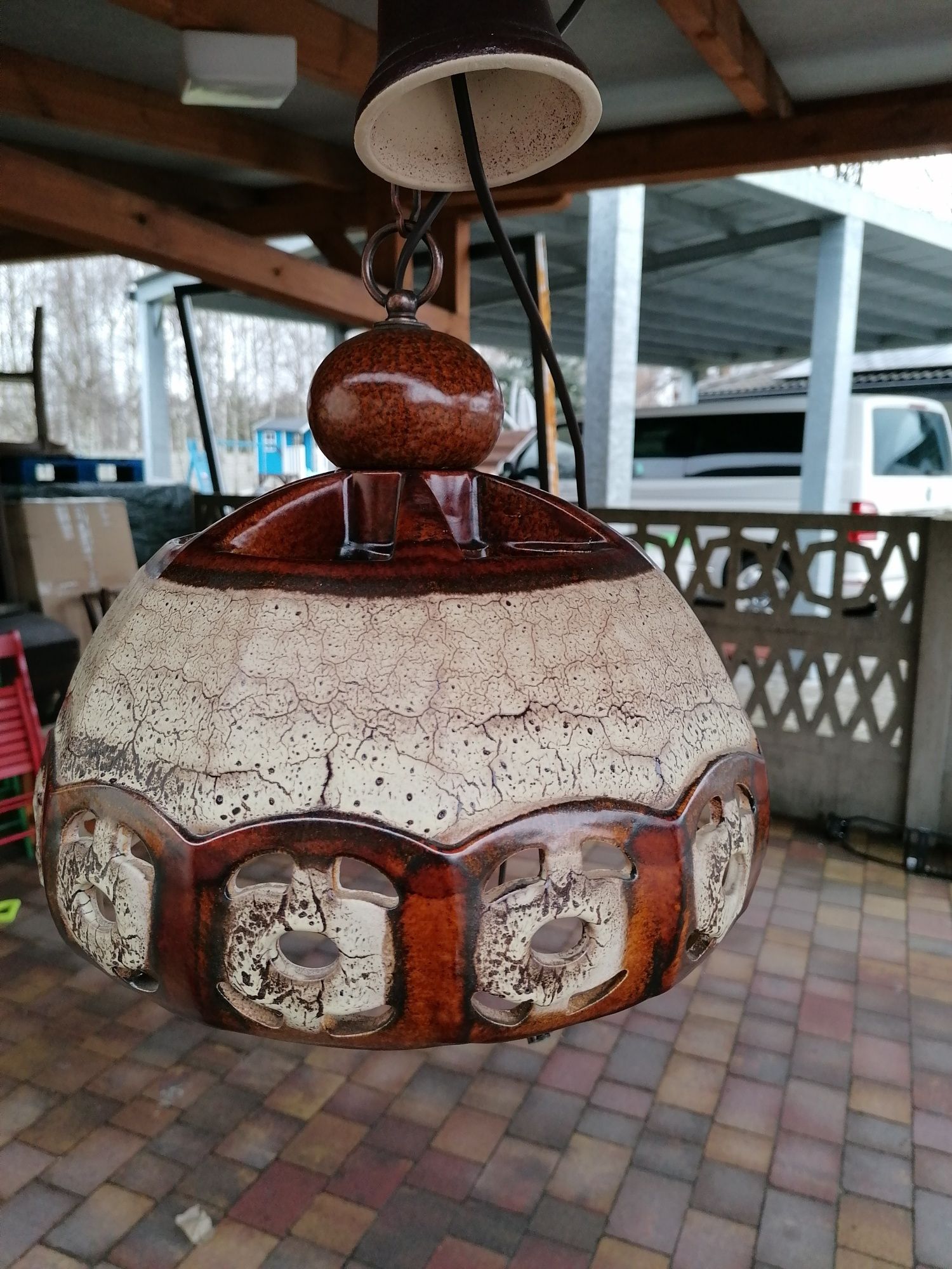 Lampa ceramiczna