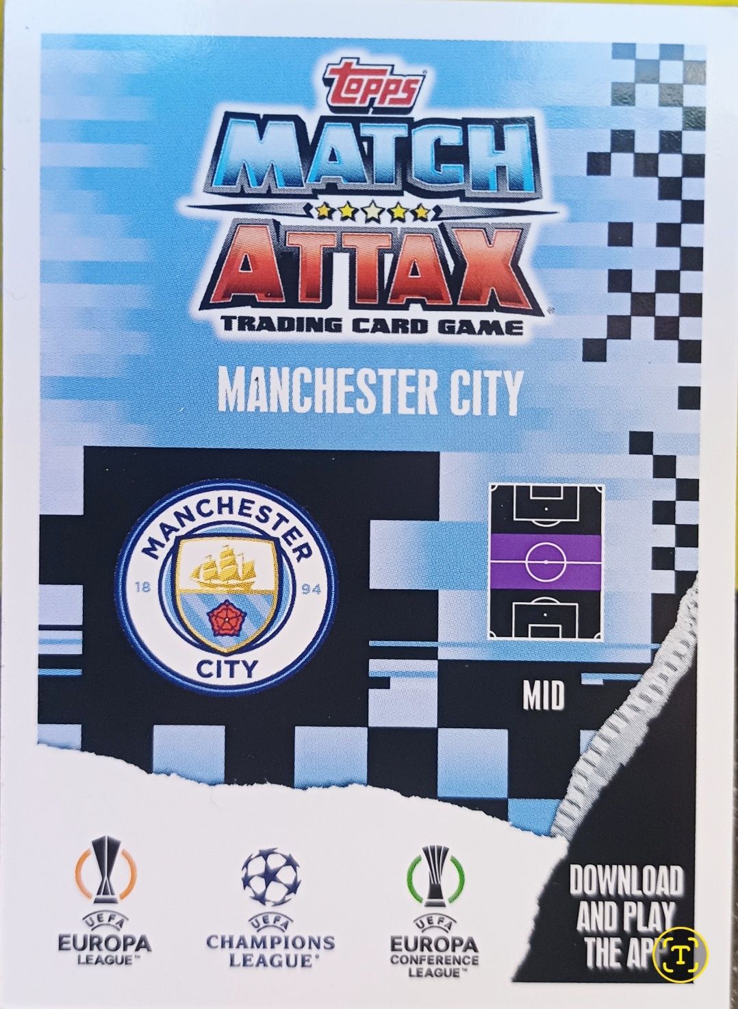Karta kolekcjonerska Topps Match Attax Kevin De Bruyne – Nr AG6 – Arti