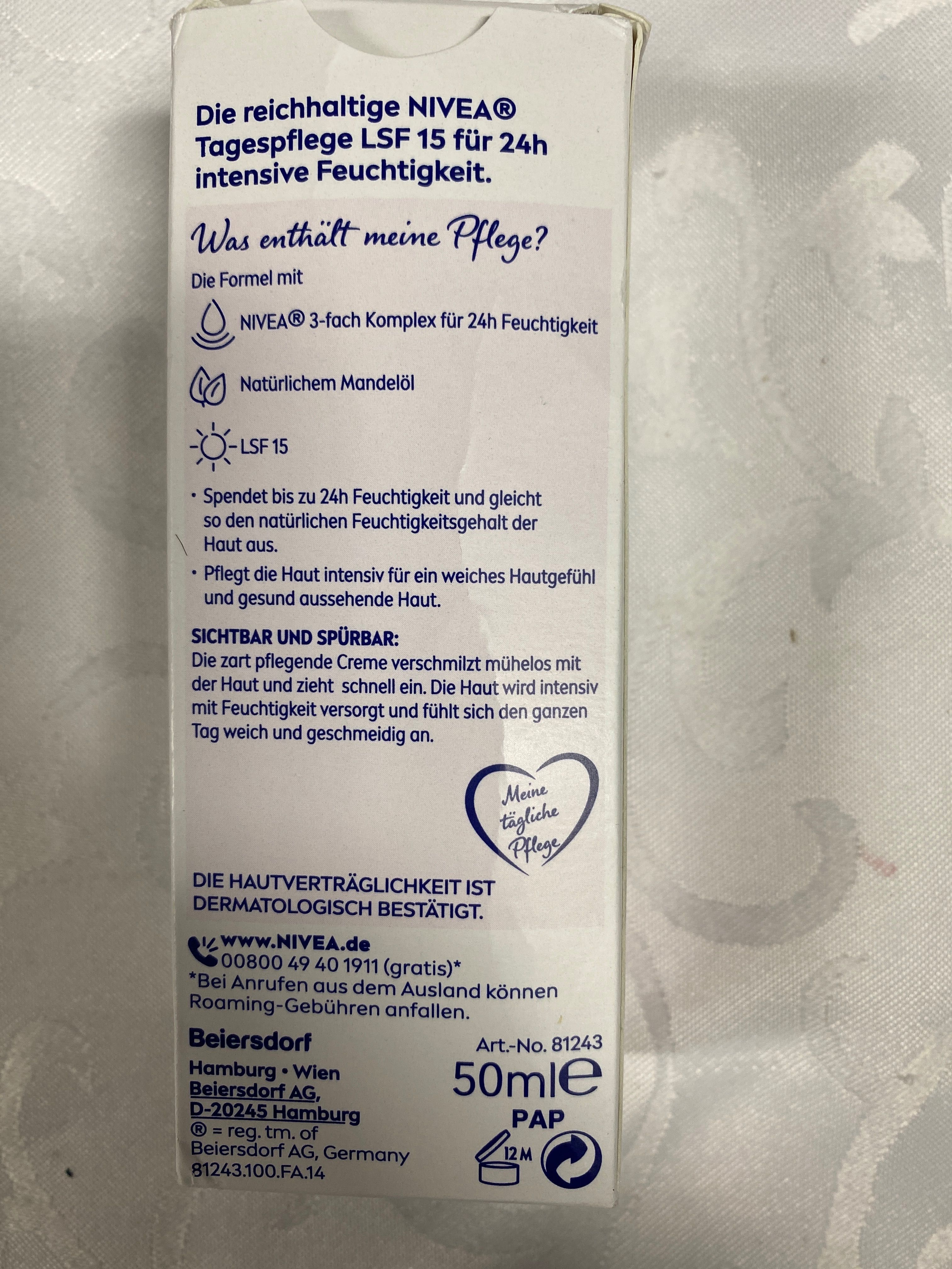 Nivea krem do twarzy sucha skóra 50 ml