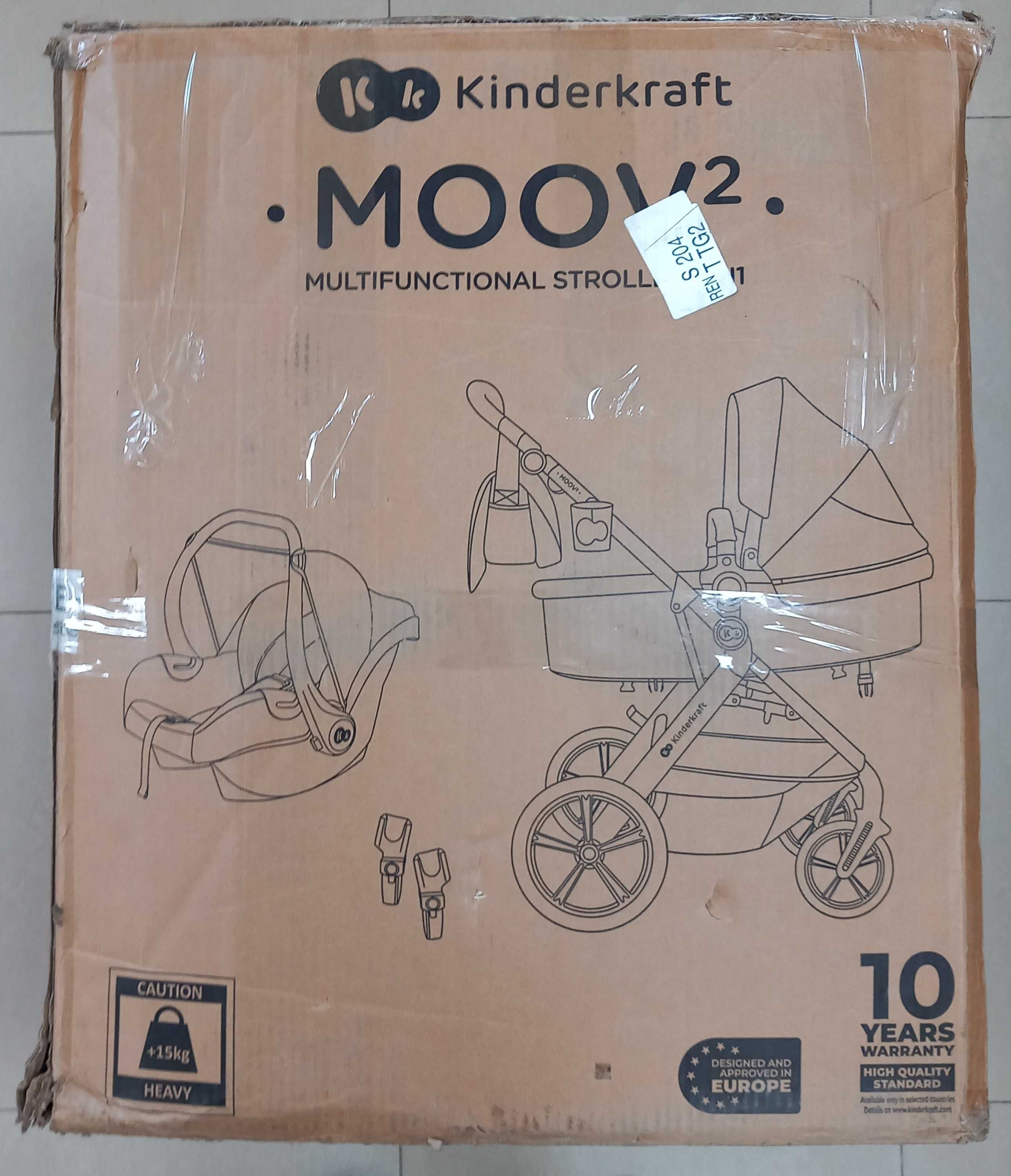 Kinderkraft Wózek wielofunkcyjny 3w1 MOOV 2 546 A