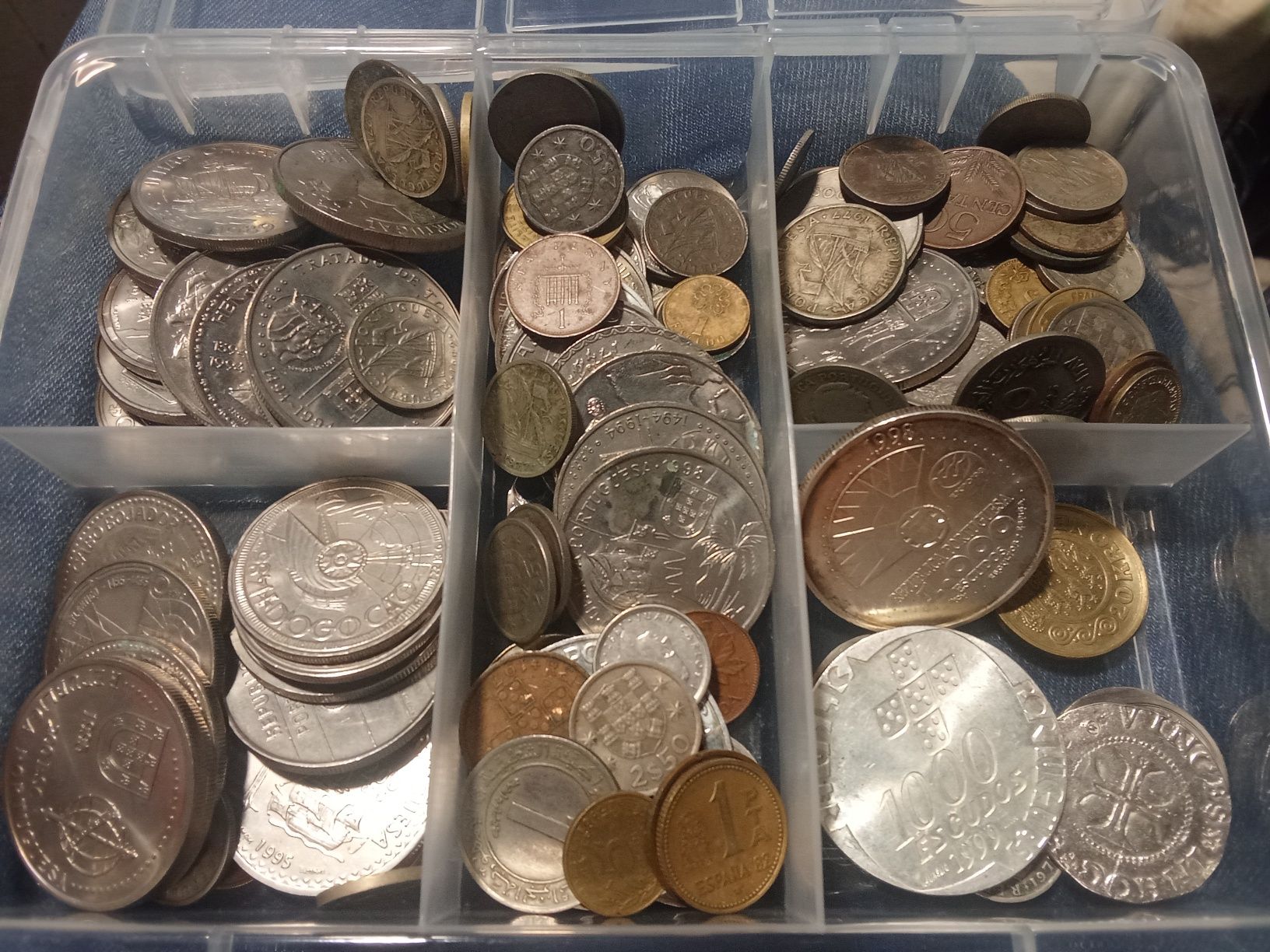 Notas Moedas antigas