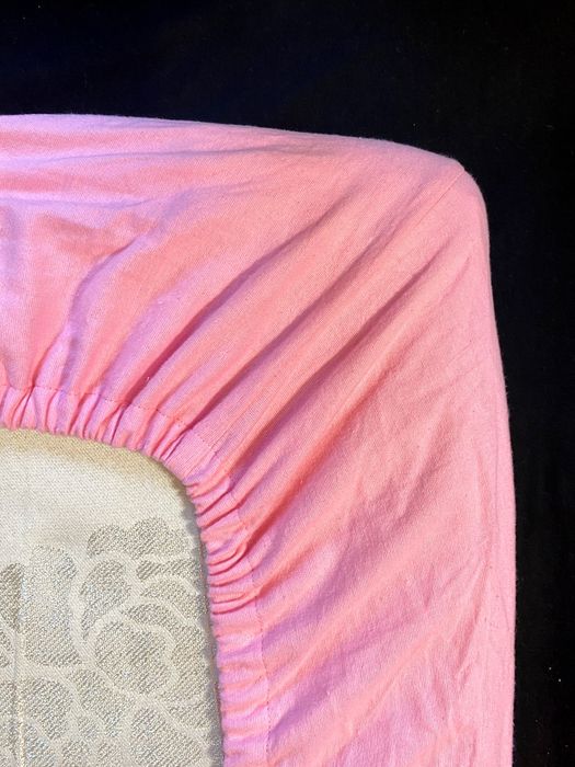 Постільна білизна тепла фланель, рожева (160*80*15