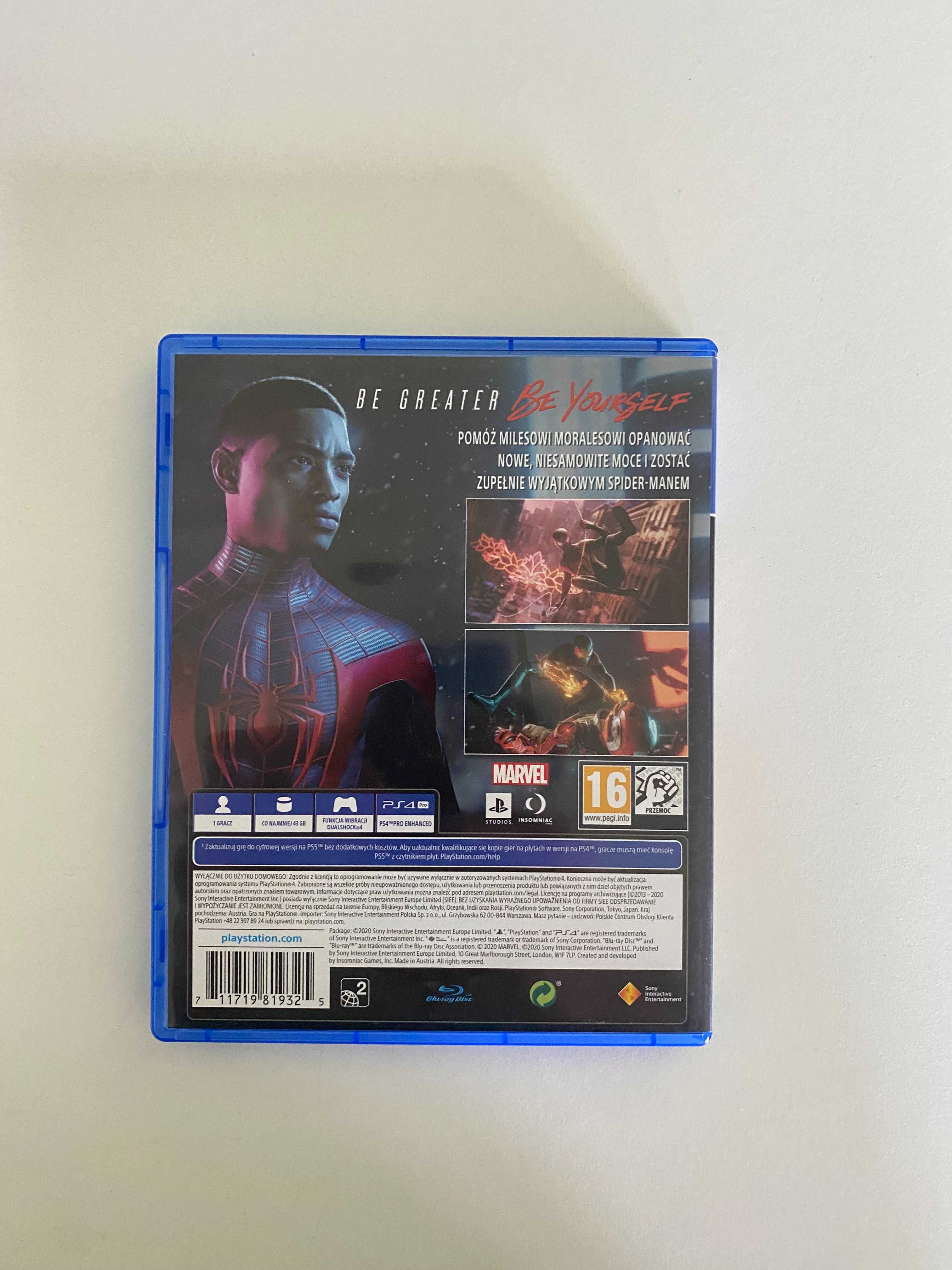 Gra na PS4: Spiderman Morales