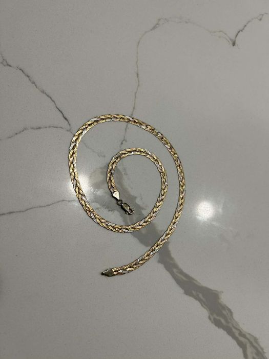 Łańcuszek trójkolorowe złoto 333 8k 8 gram