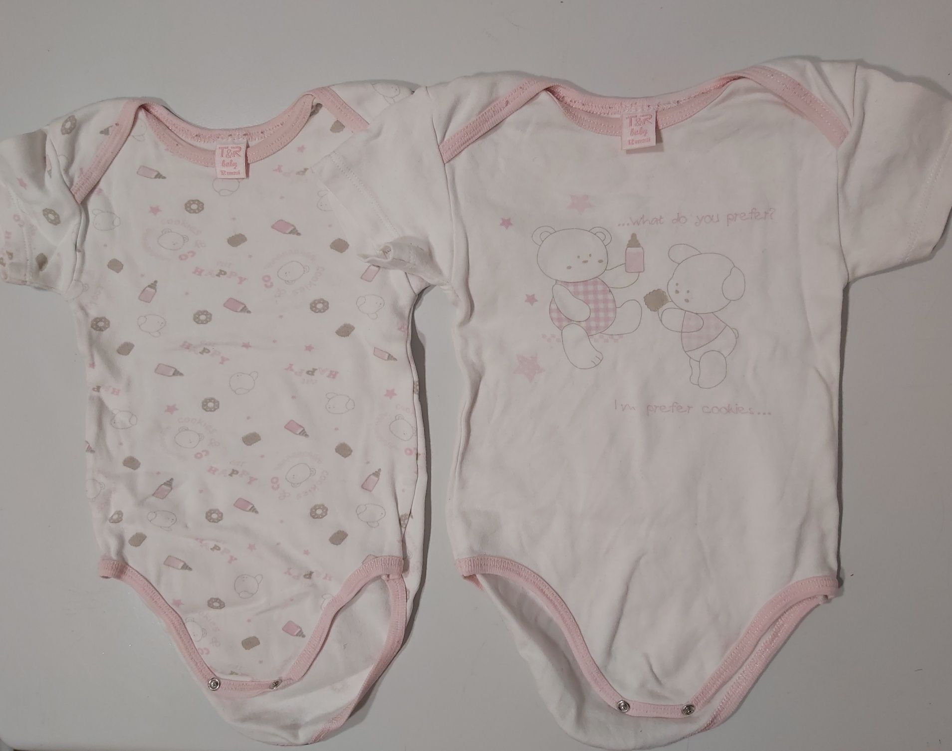 Body z misiami 2szt. r. 80