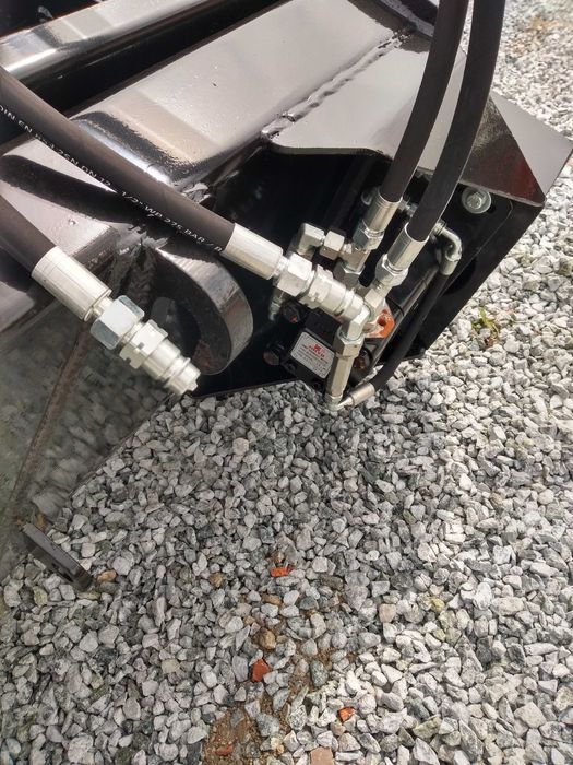 Betoniarka Łyżkowy koparka Mieszalnik Do Betonu 600L mini-kopark