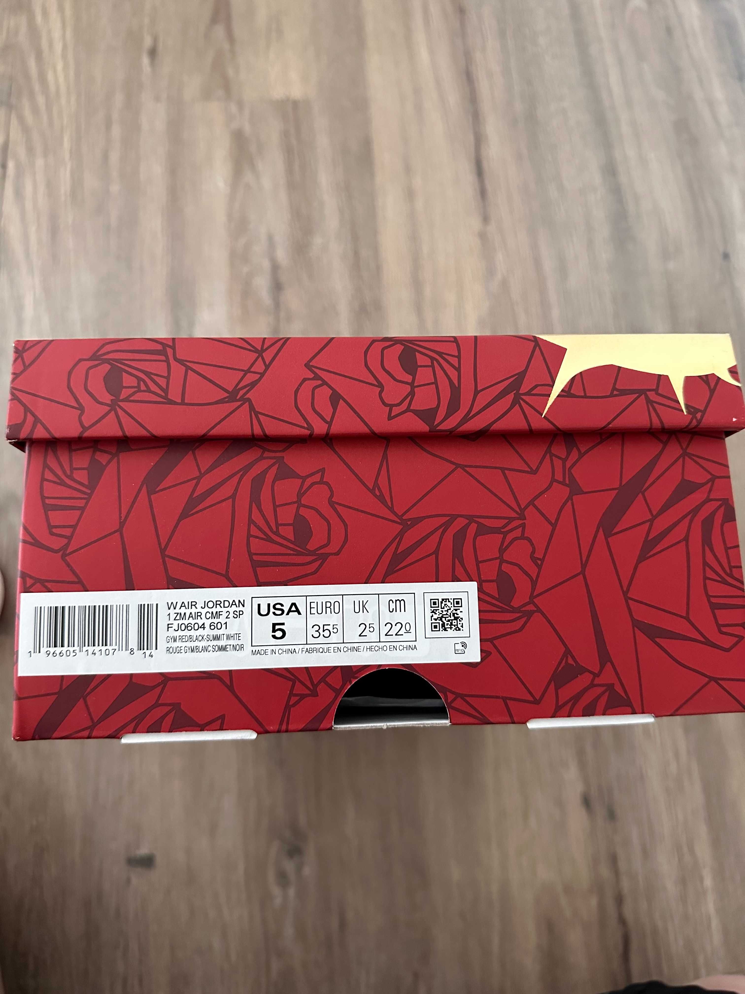 Jordan 1 High Zoom Air CMFT 2 Teyana Taylor A Rose From Harlem EU 35.5