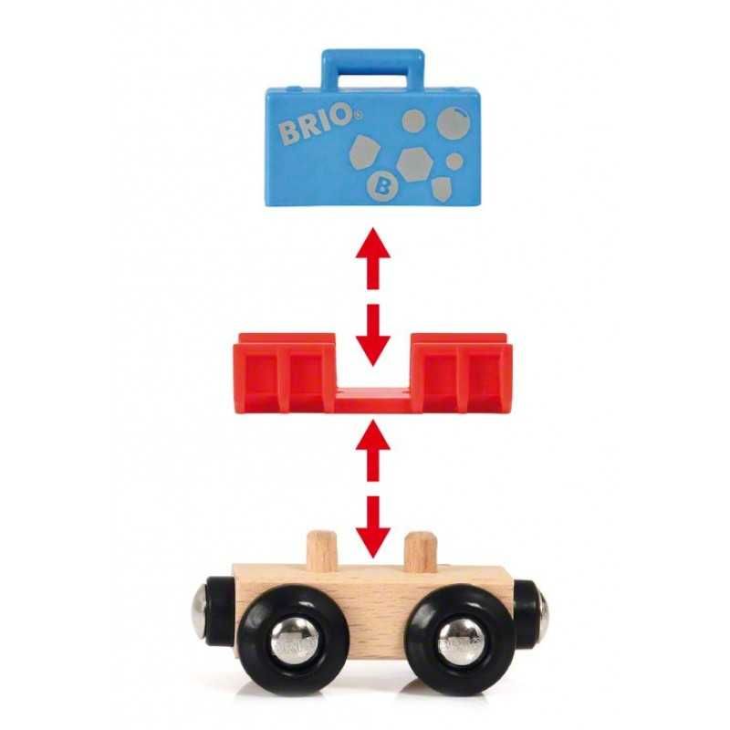 BRIO 33893 Wózek z bagażami - Lotnisko-babyland lodz