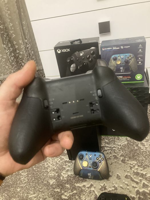 Xbox series X+gamesir g7 pro+xbox wireless headse+elite 2