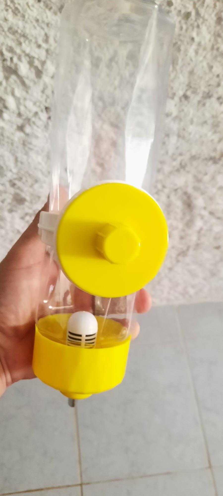 Bebedouro com filtro e fixador