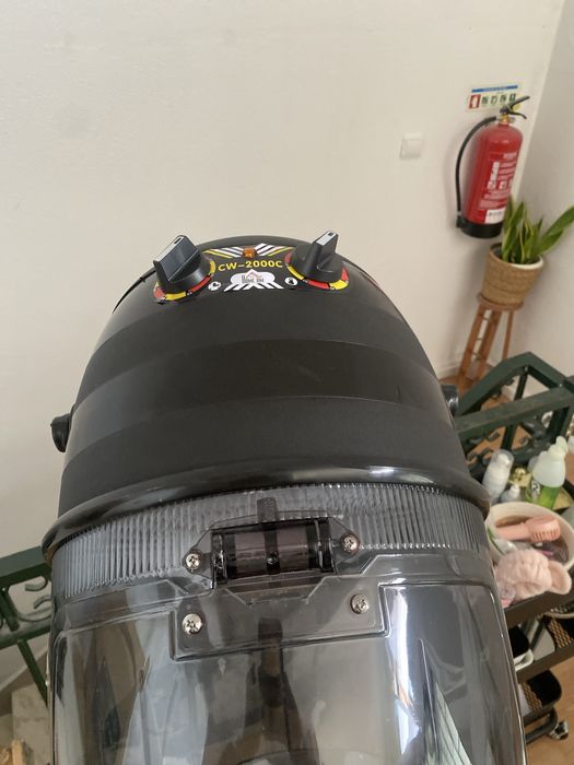 Capacete secador de cabelo