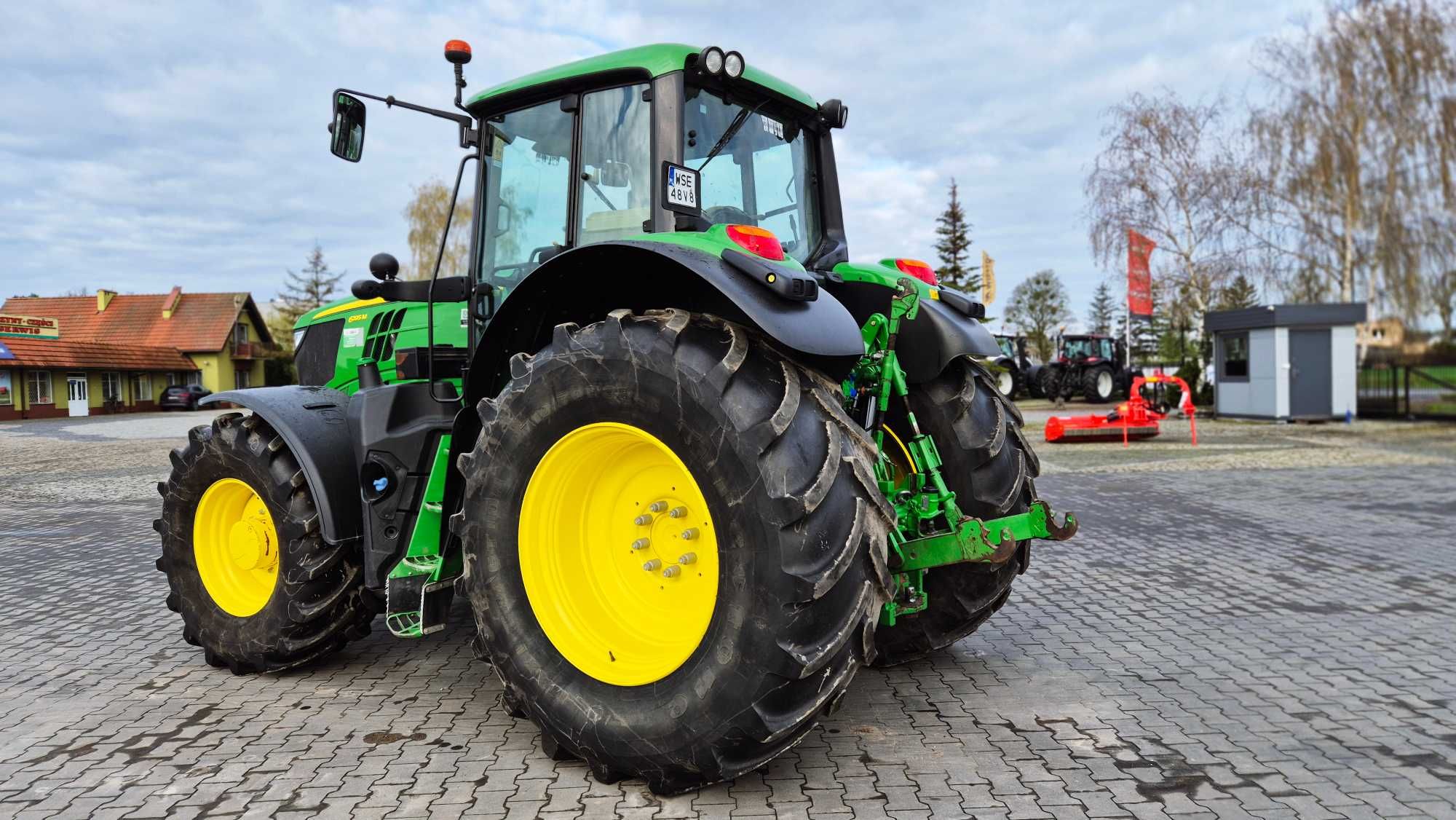 Ciągnik rolniczy JOHN DEERE 6195M - pierwszy właściciel