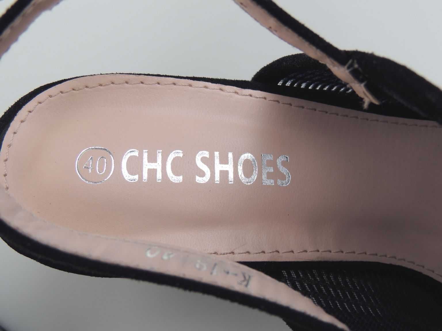 Ażurowe sandały "CHC shoes" rozmiar 40