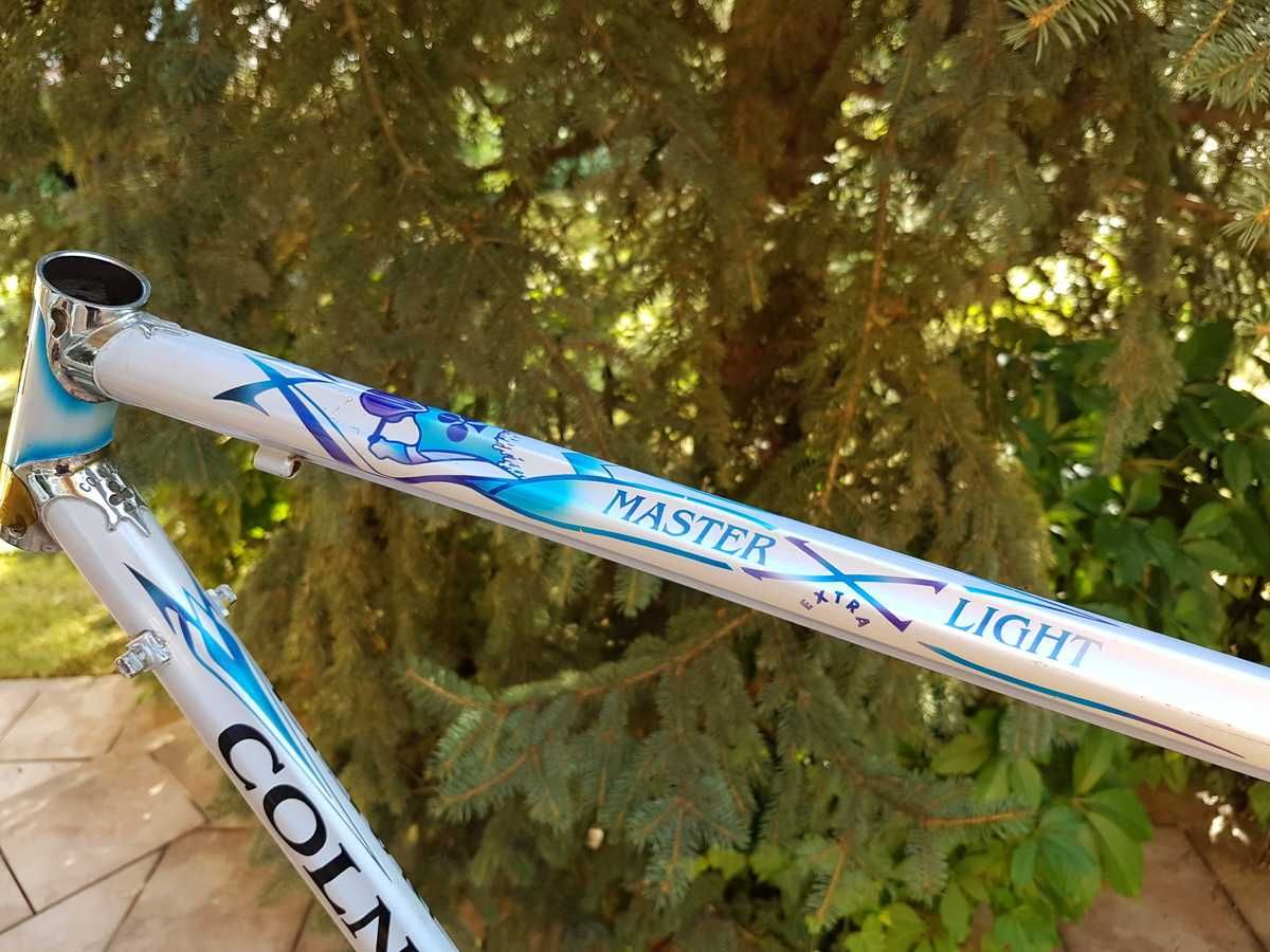 rama COLNAGO Master Extra Light Art Decor stal Columbus, grawery, mufy