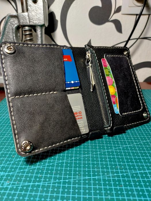 Портмоне натуральная кожа