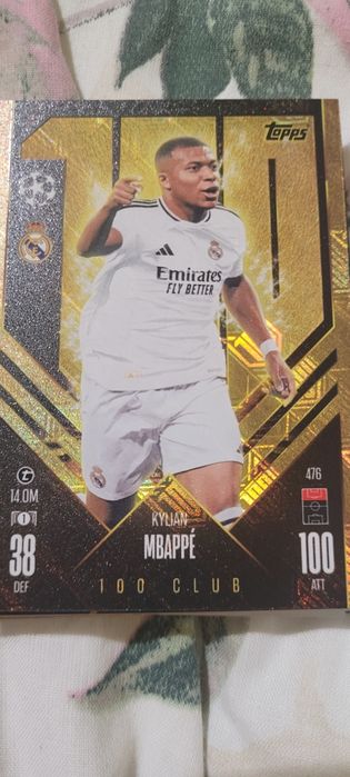 Karta topps nr.476 Kylian Mbappe