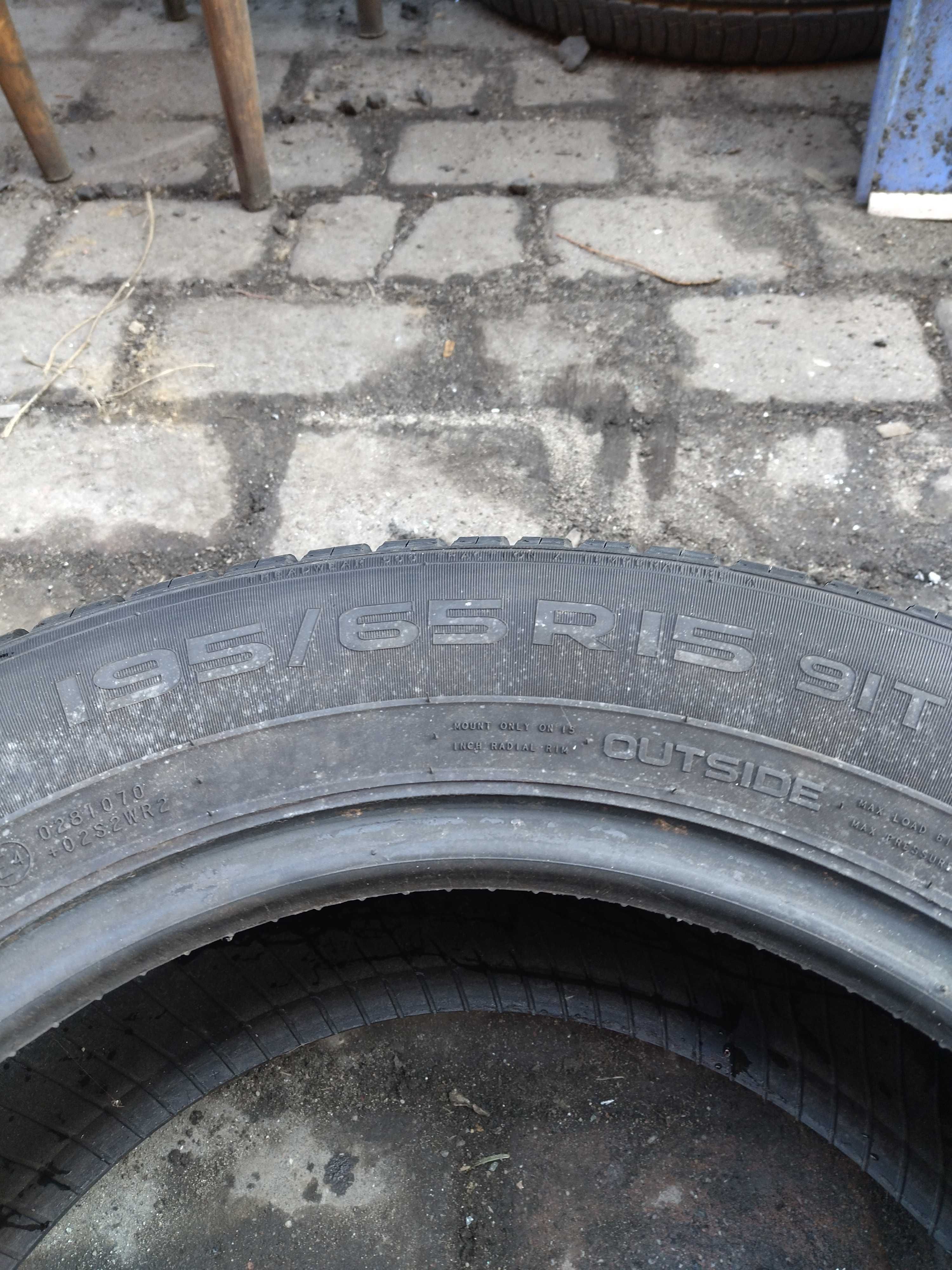 195/65R15 Nokian I Line 91T Dot0520 2szt. lato 6mm.