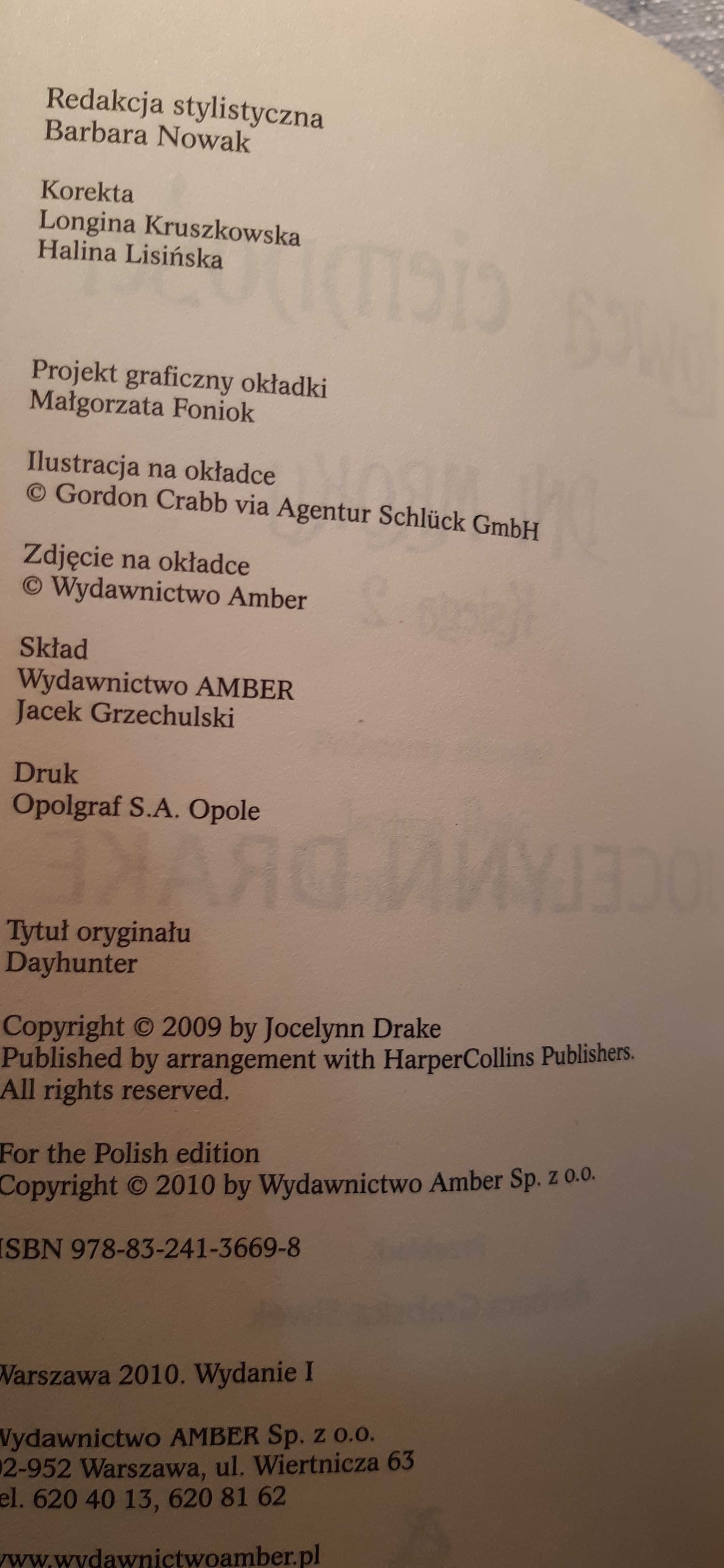 łowca ciemności dni morku księga 2 jocelynn drake