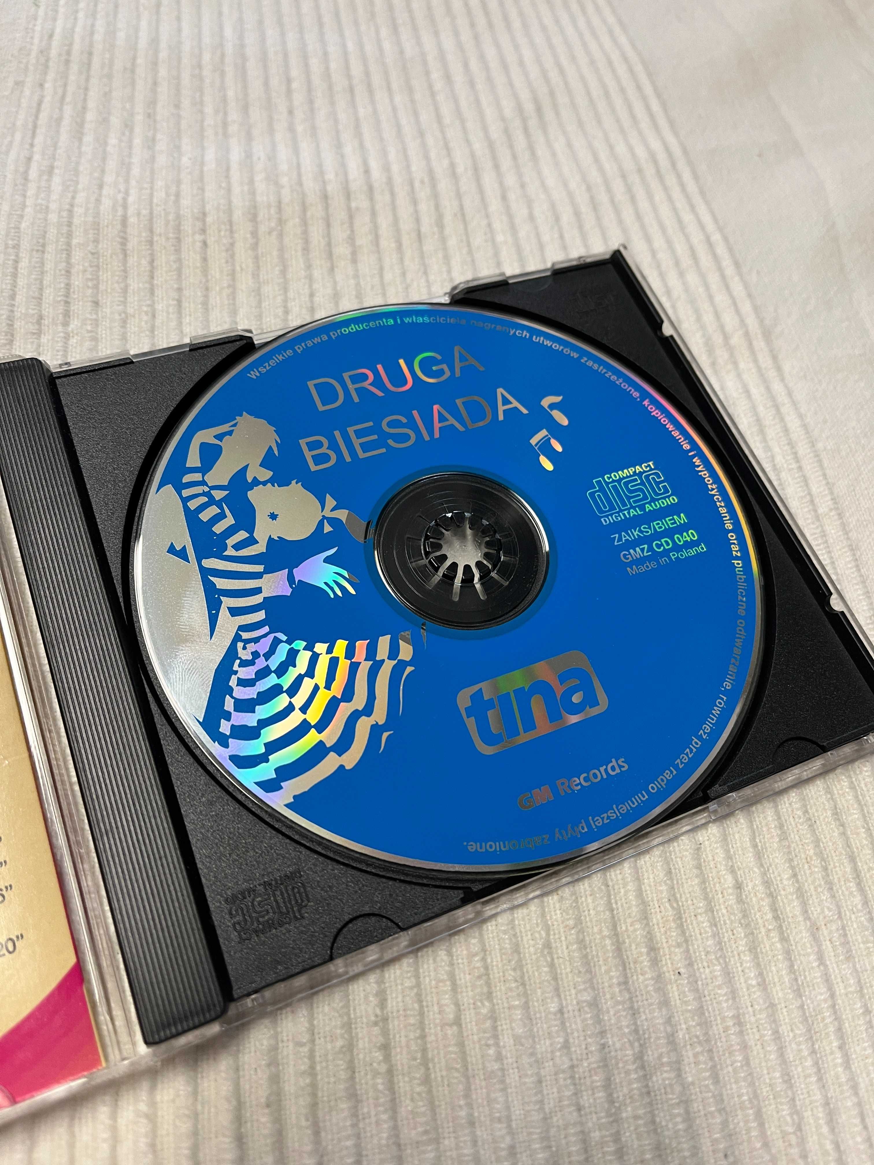 Druga Biesiada z Tiną 15 przebojów album muzyka płyta CD audio