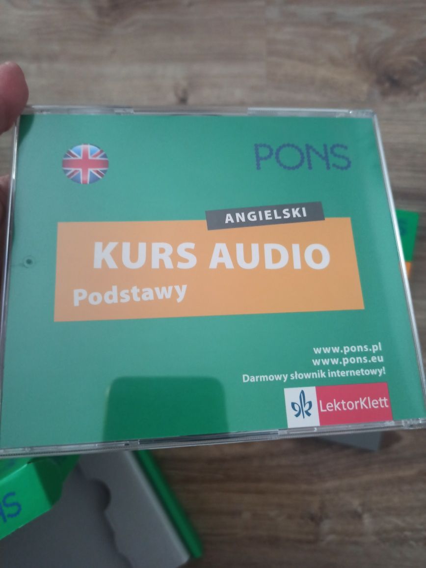 Kurs audio angielski podstawowy z podręcznikiem NOWY