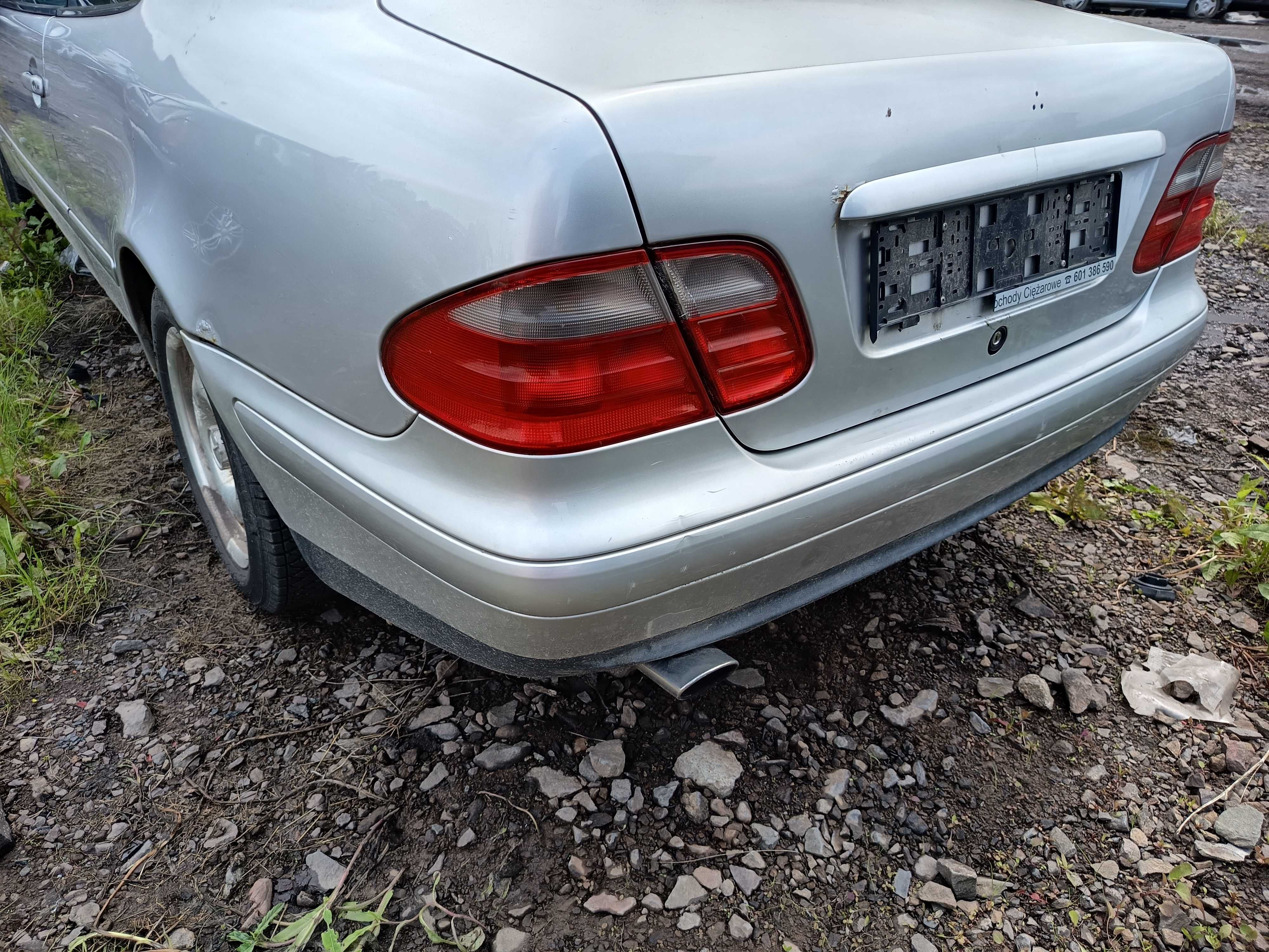 Mercedes CLK 200 W208 kolor 744 zderzak tylny FV dostawa