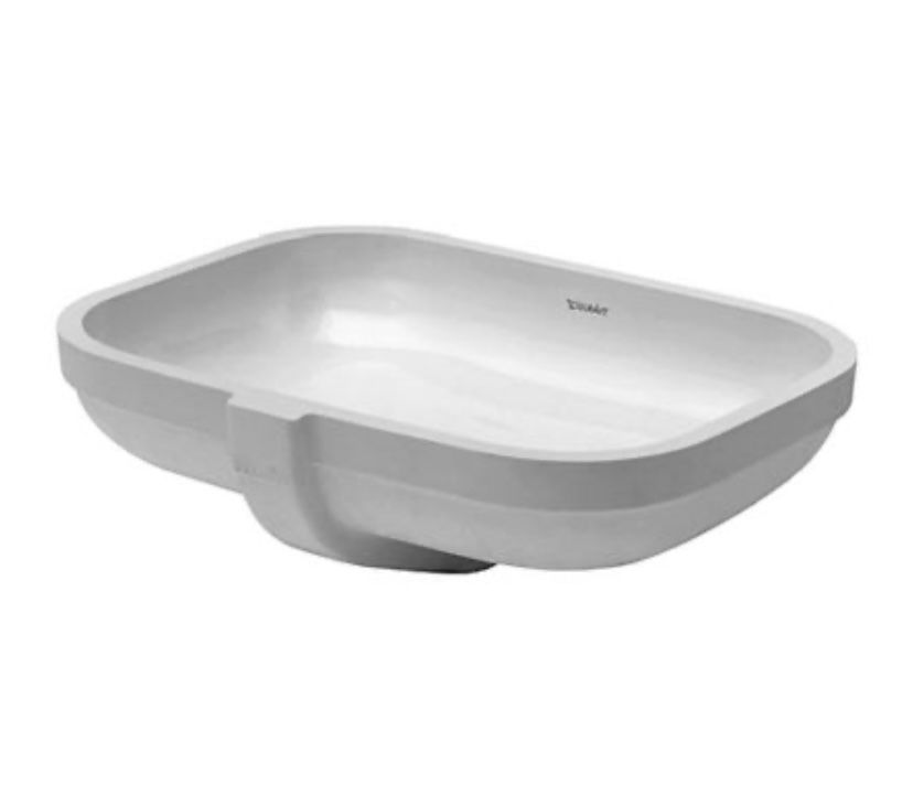 Duravit Happy D.2 umywalka 48x34,5 podblatowa