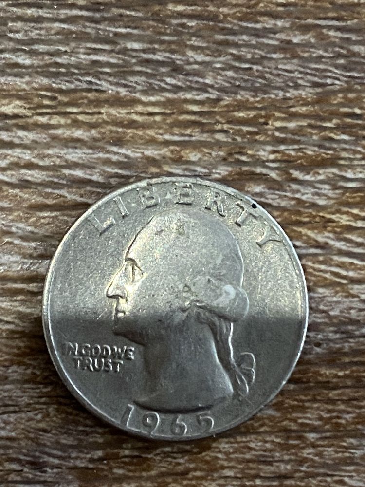 Монета Liberty 1965 г.