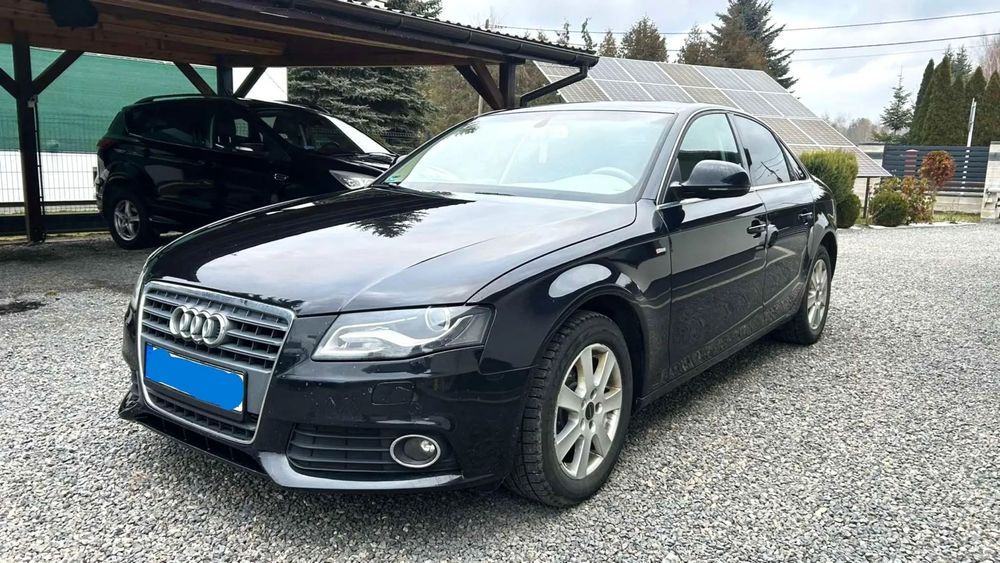 Audi A4 Limousine Audi A4 B8 czarny sedan