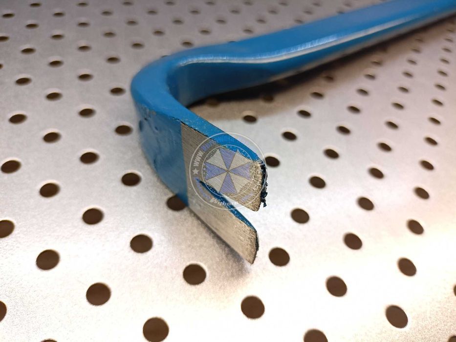 łom 750mm x 25 x 12 mm breszka łapka brecha łom budowlany