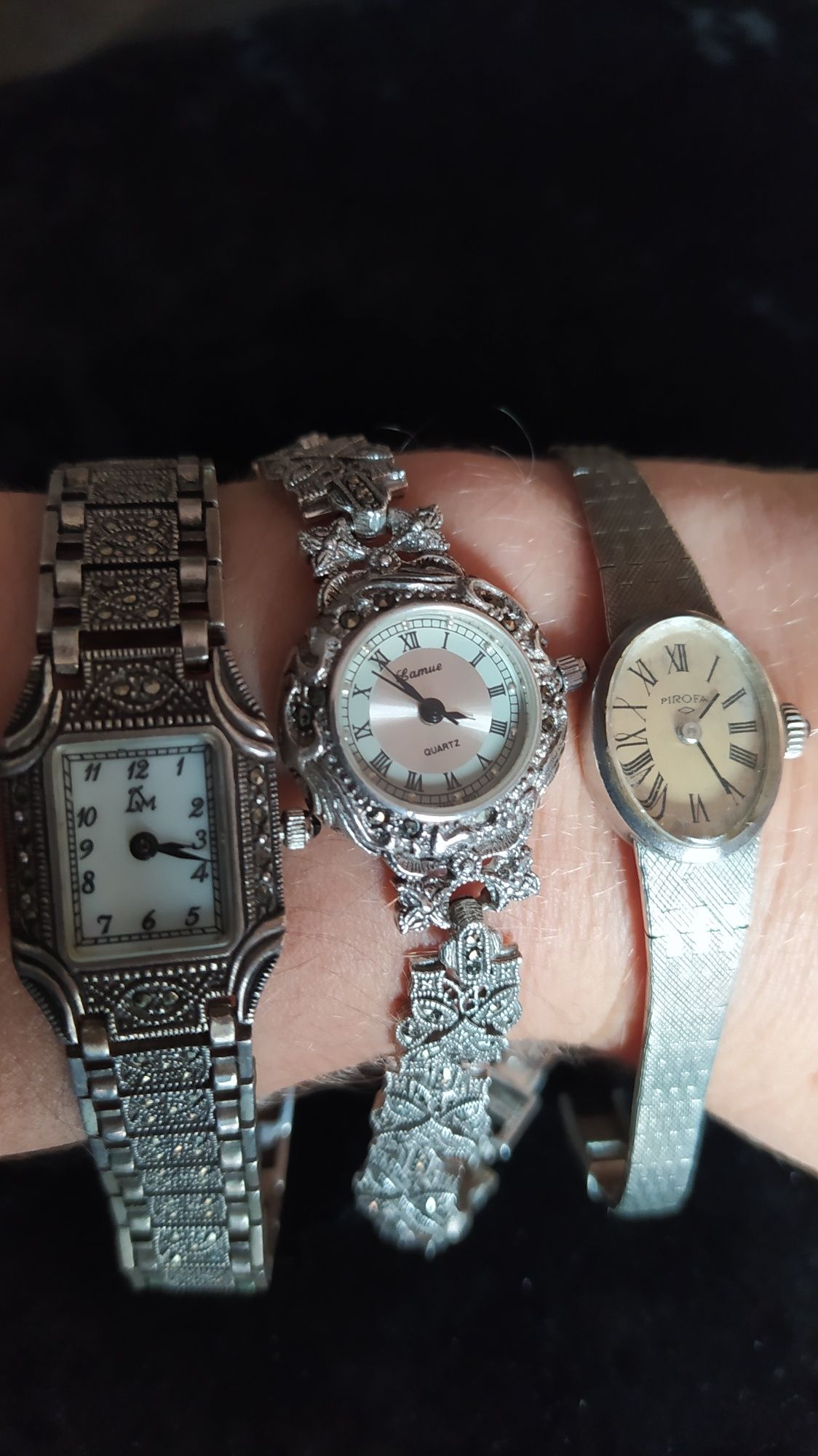 Relógios de prata