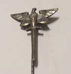 Militaria de Trincheira III Reich Pin judicial