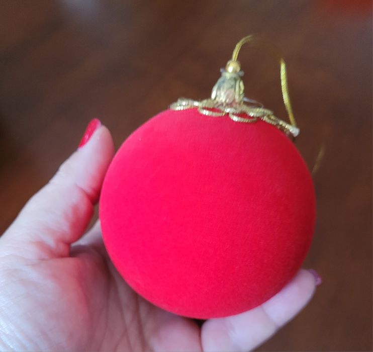 Bolas de Natal Vermelhas