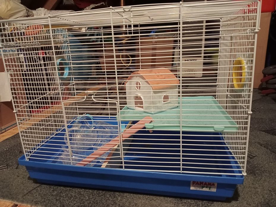 Klatka dla chomika plus akcesoria