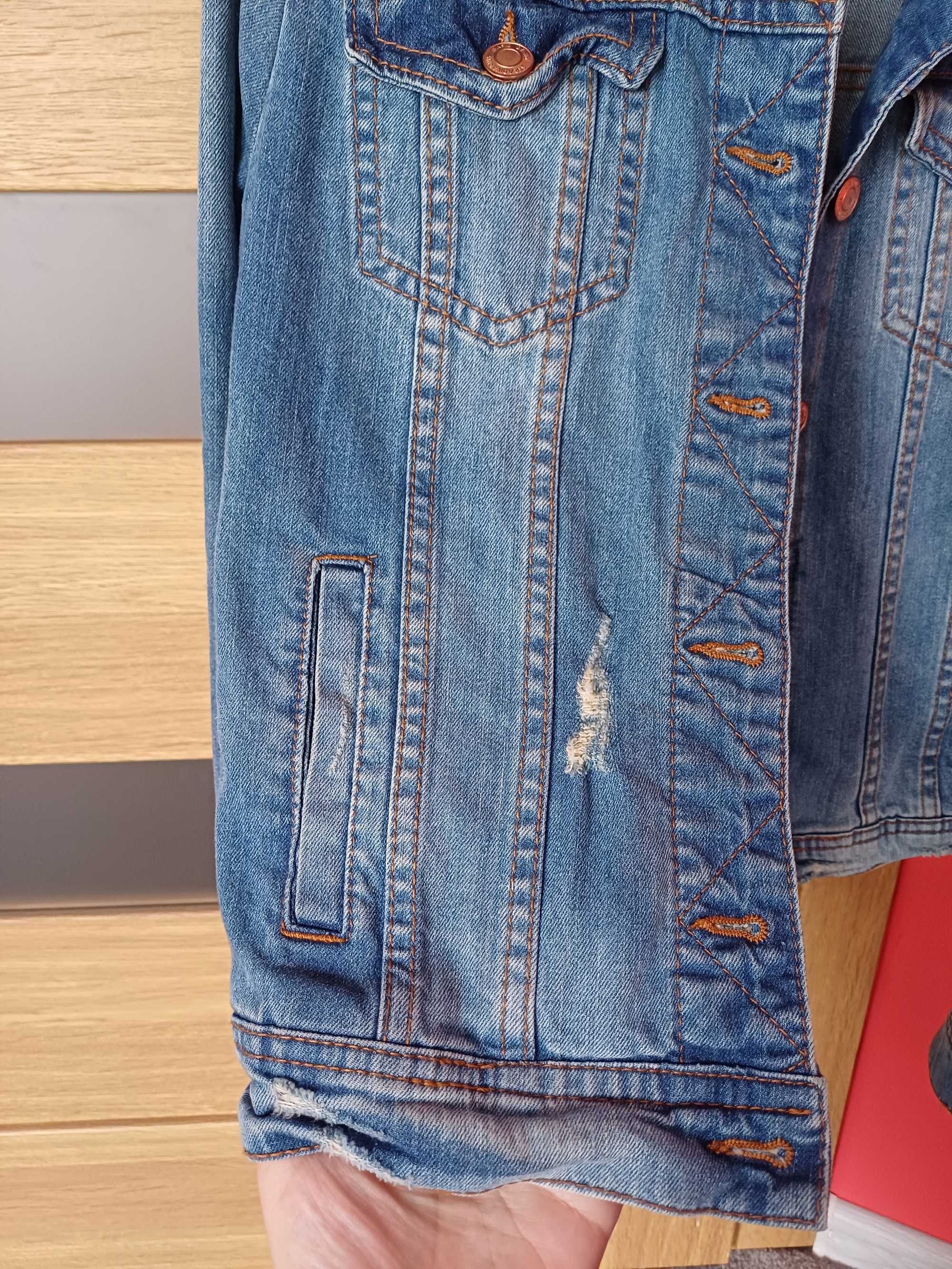 Kurtka jeansowa Stradivarius