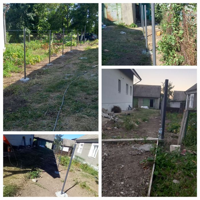 Огорожа, з фундаментом і без