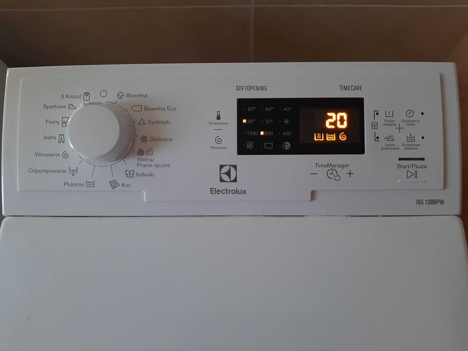 Pralka ELECTROLUX EWT11274ELW na części lub do naprawy