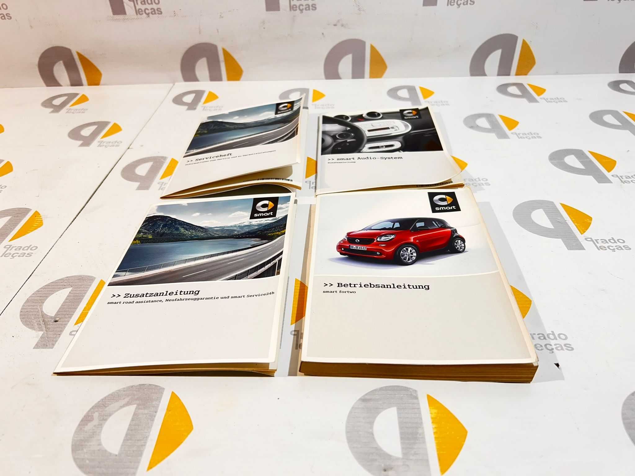 livros instruções smart fortwo 453