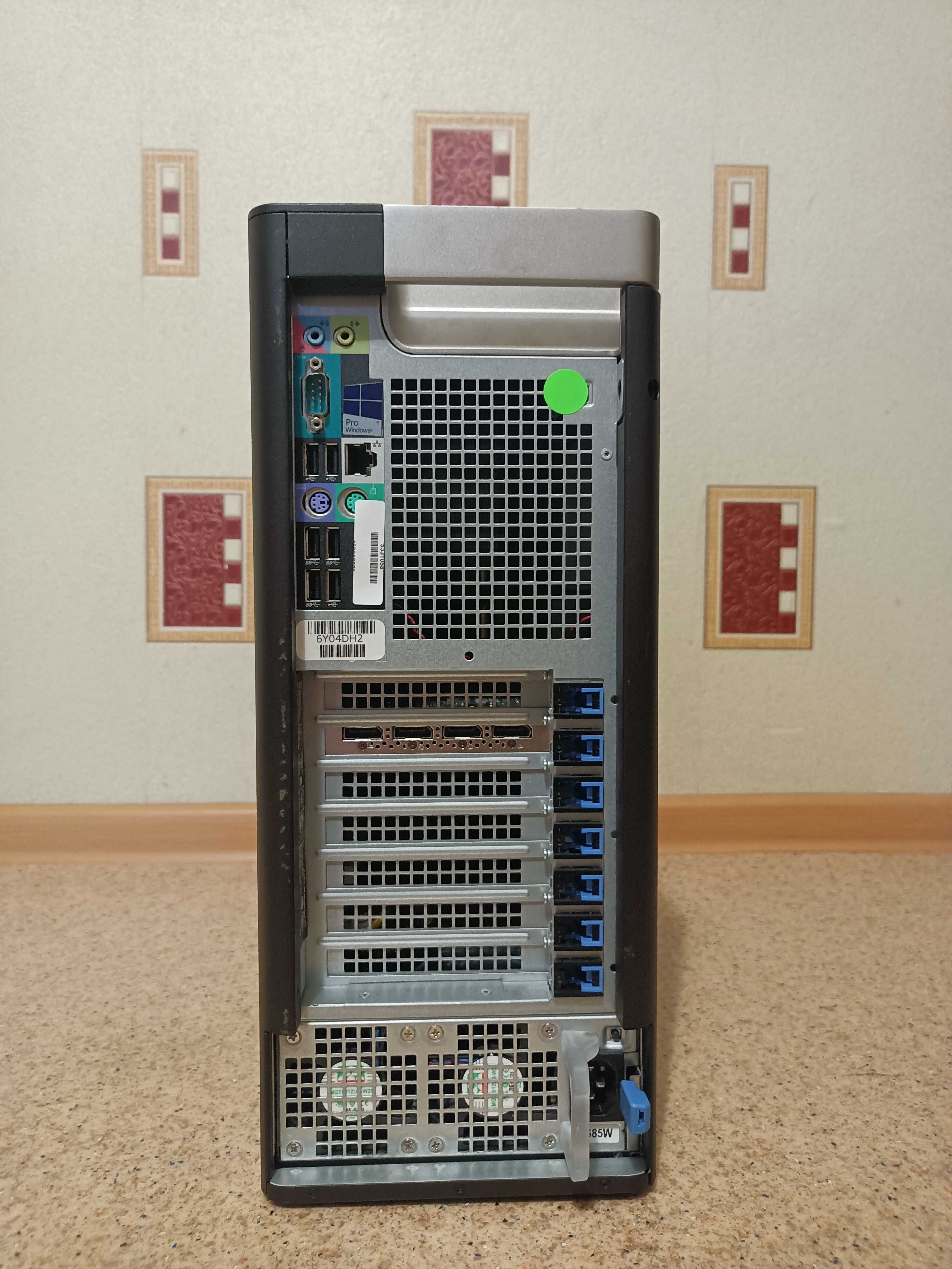 Dell Precision Tower 5810 (T5810) E5-1650 v4/16Gb/SSD-250gb/без відео