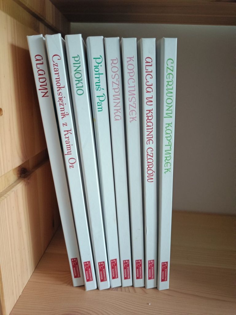 Zestaw 8 książek dla dzieci