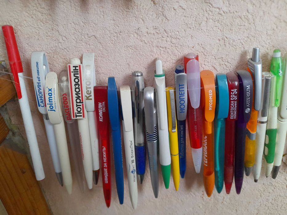 ручки с надписью на медицинскую тему