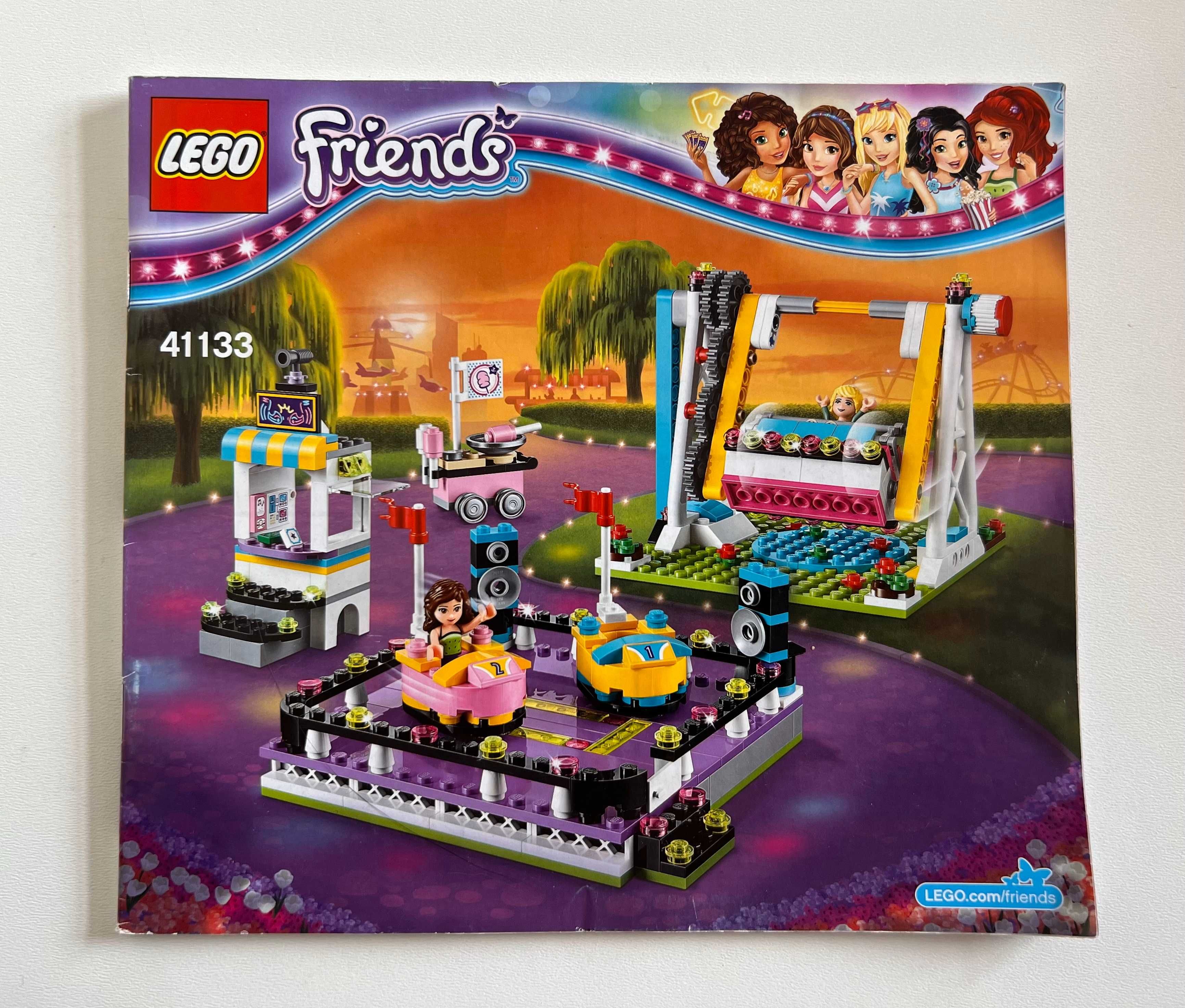 LEGO Friends 41133 Autka w parku rozrywki komplet z instrukcją