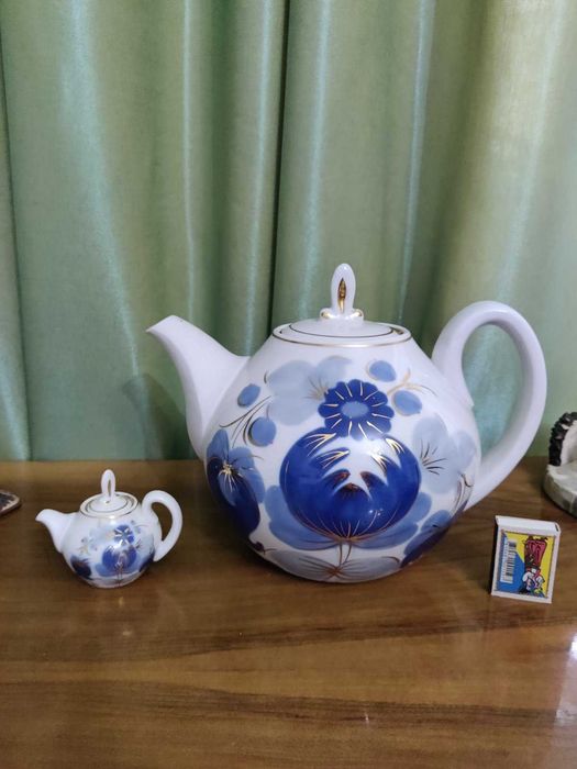 чайники фарфорові комплект 3,2 та 0,2 л