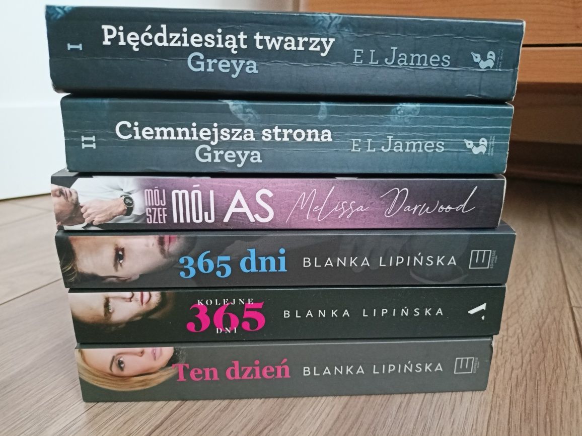 Blanka Lipińska. 365 dni. Grey. Pięćdziesiąt twarzy Greya. Mój as