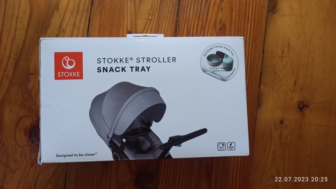 Stokke stroller snack tray