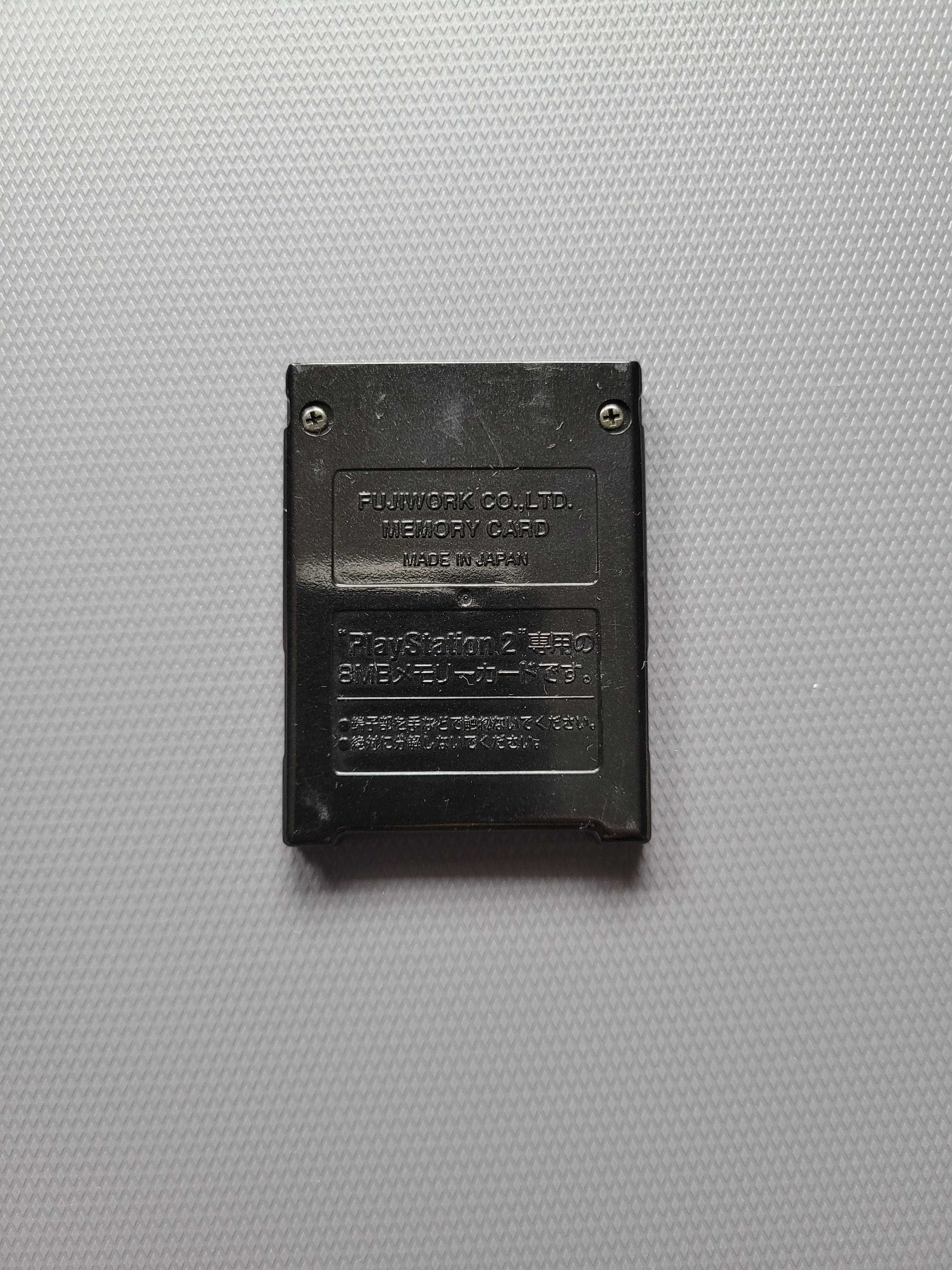 Karta pamięci Fujiwork MagicGate PlayStation 2 PS2 Black
