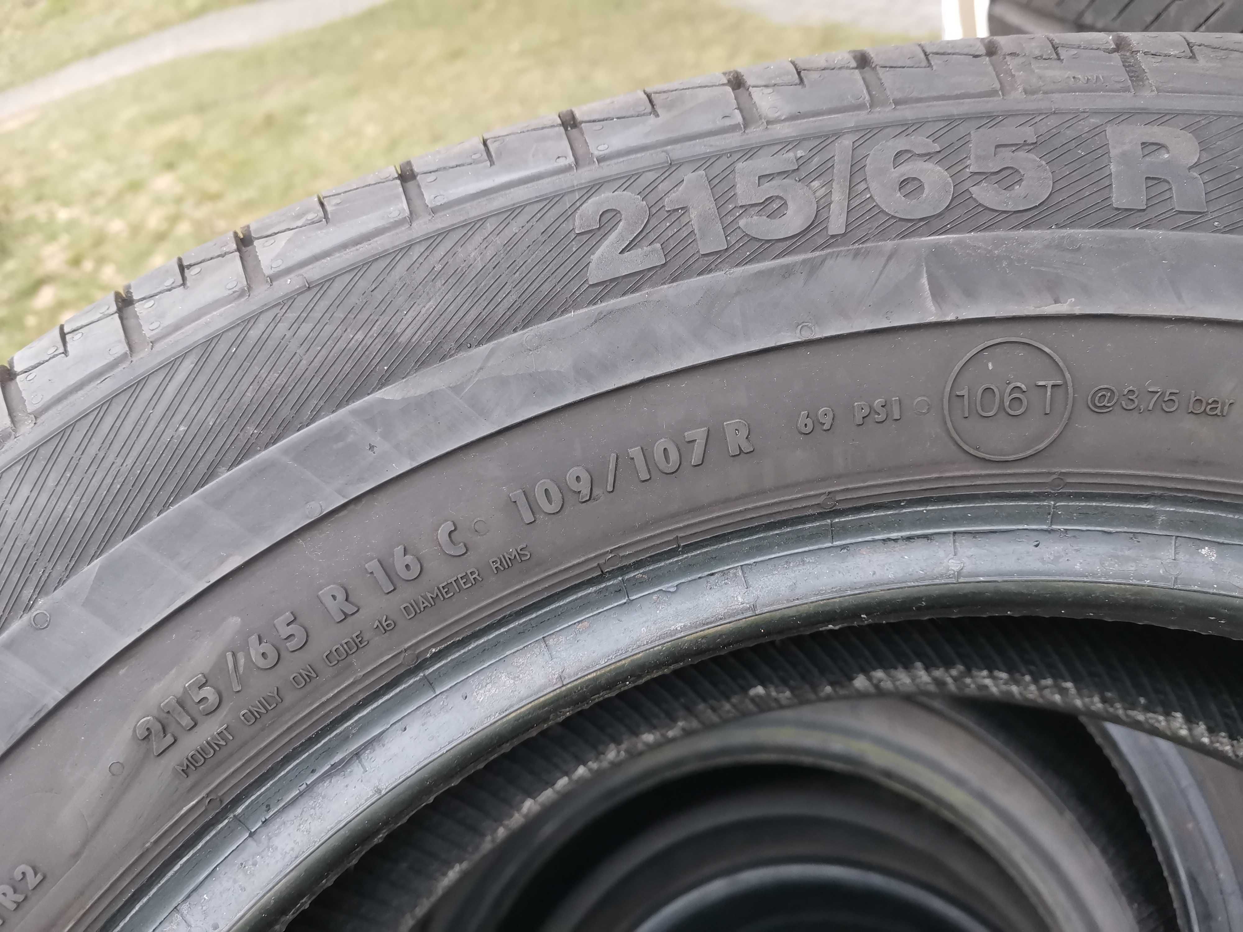 bus lato Barum 215/65/16C 7.5mm z 2017r 2szt