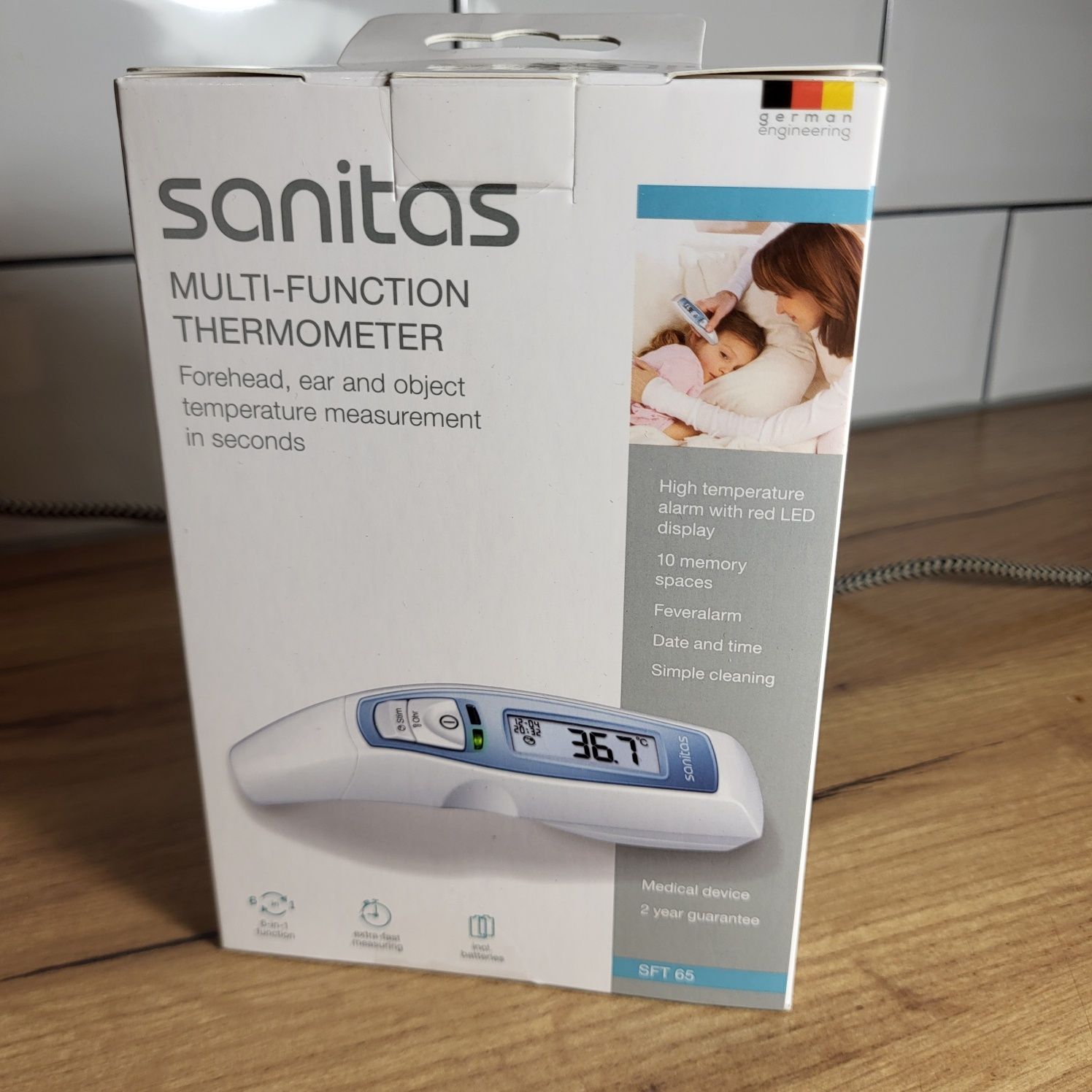Termometr do uszu SANITAS