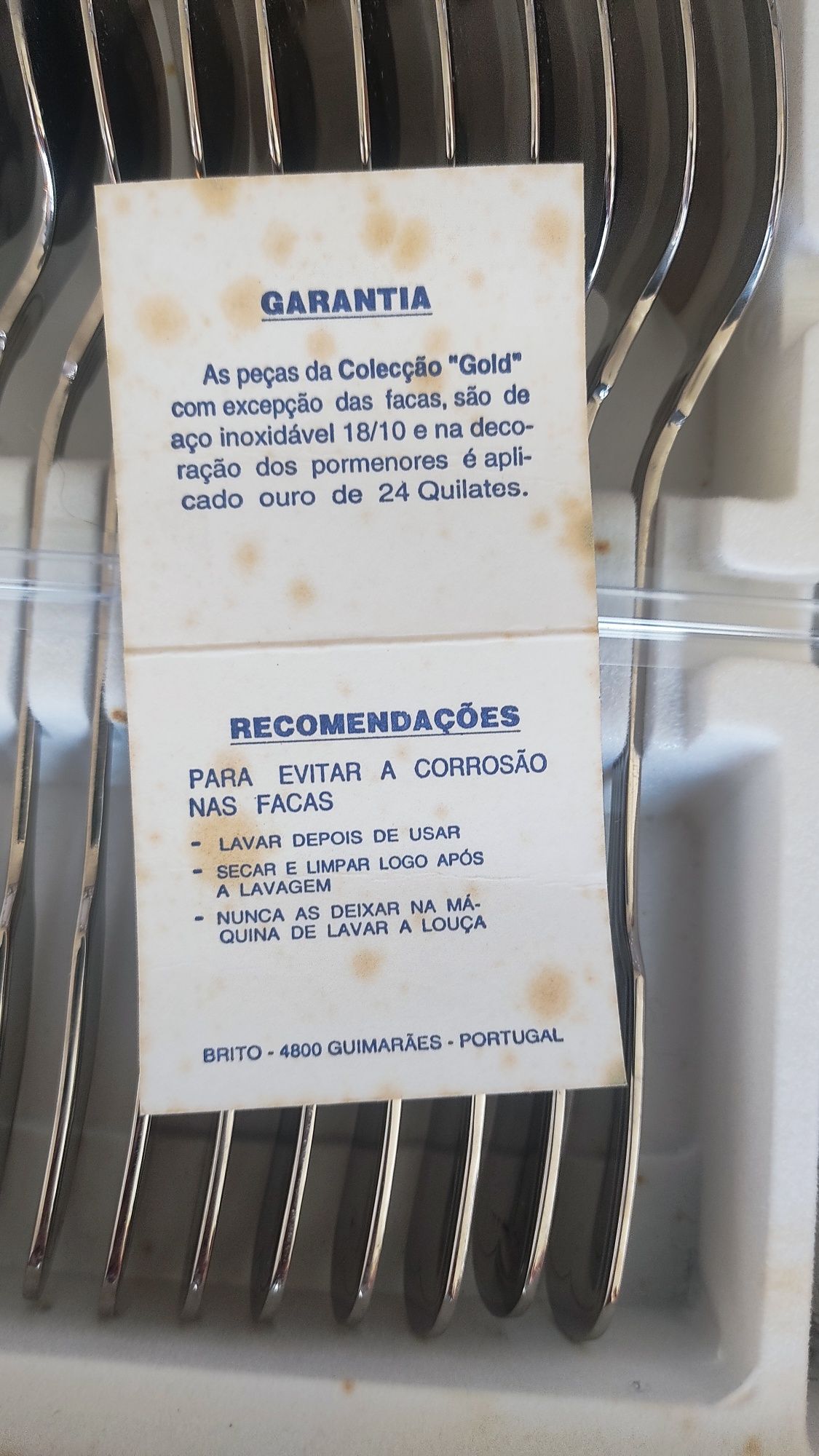 Faqueiro 180 peças novo - vintage