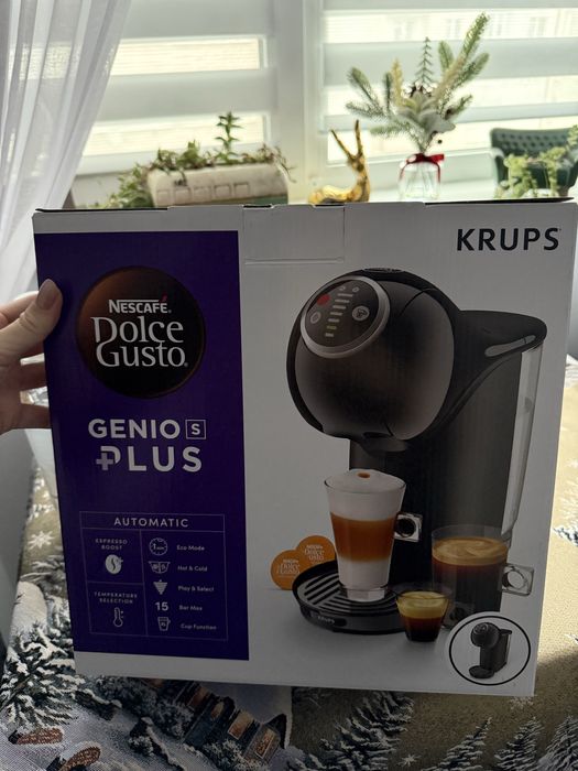 Капсульна кавоварка KRUPS GENIO S PLUS