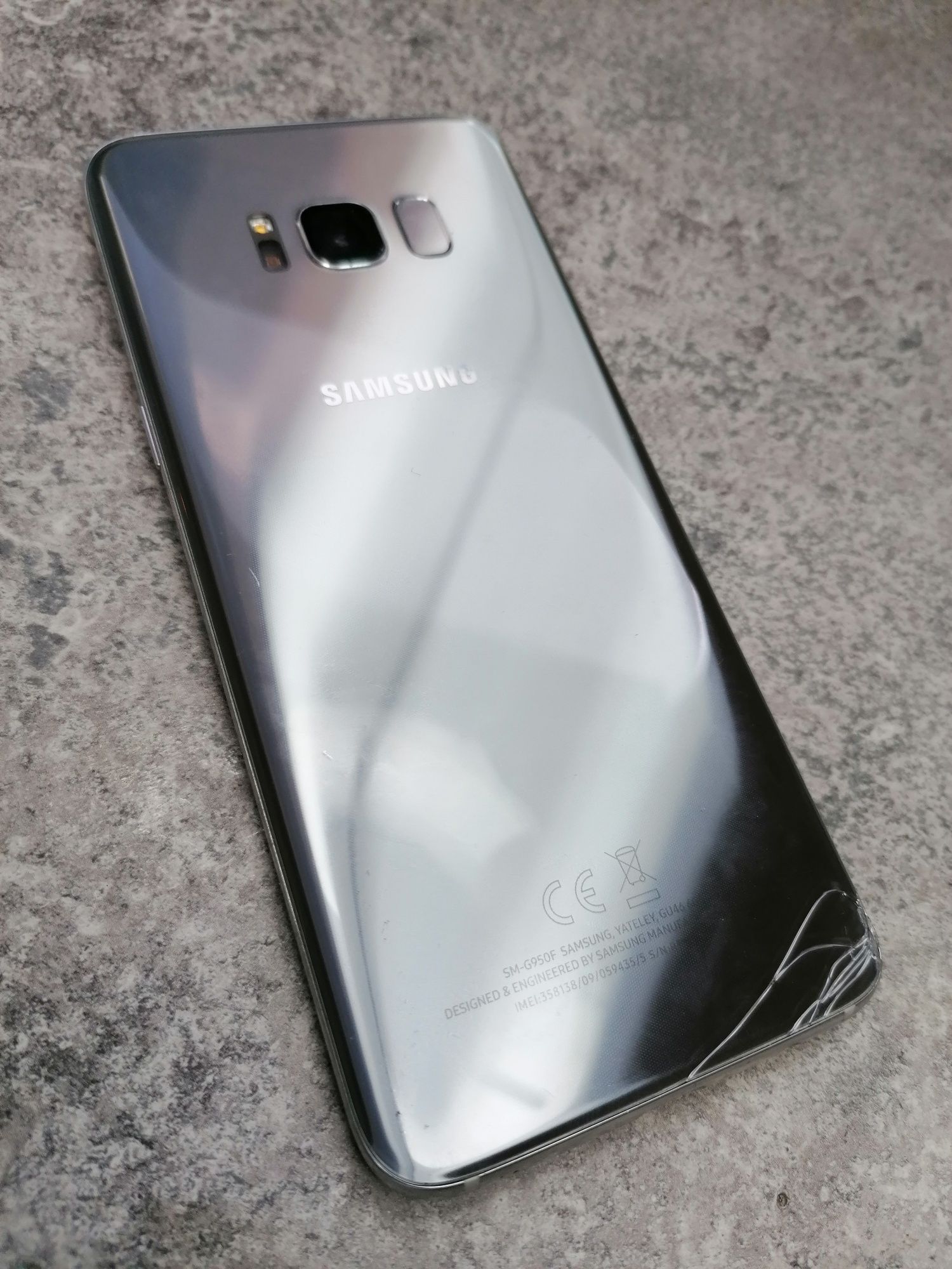 Samsung s8 g950f zbity lcd / płyta główna 100% ok!